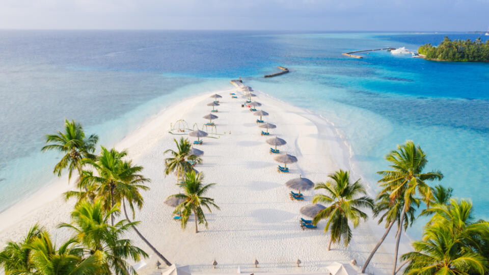 Veligandu Island Beach, Maldivy