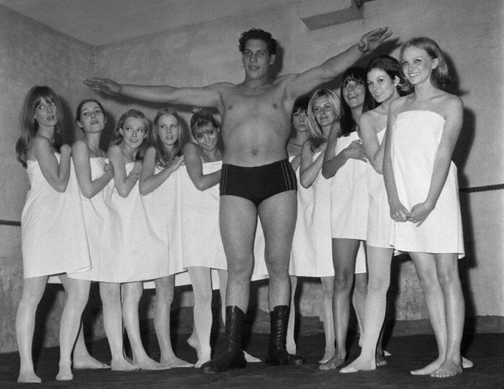 André René Roussimoff nemal vo wrestlerskom svete svojho času žiadnu konkurenciu.