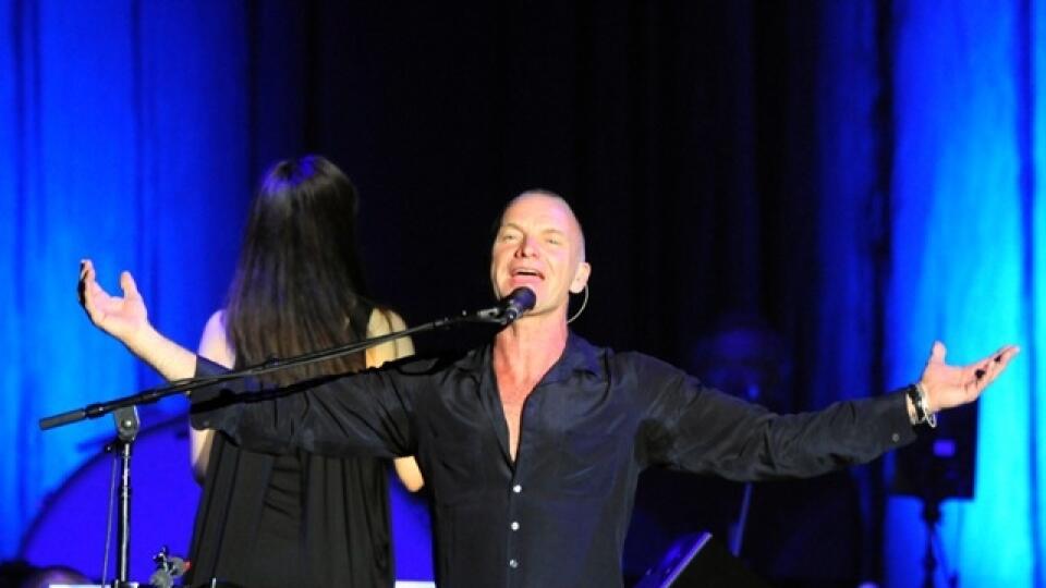 V rámci svetového turné Symphonicity zaspieval Sting aj v Bratislave.