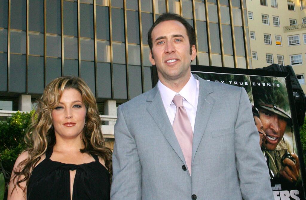 Lisa Marie Presley a Nicolas Cage