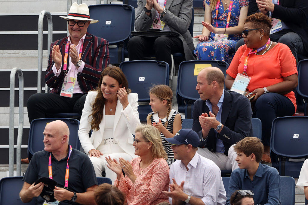 Princ William s manželkou Kate zobrali dcérku Charlotte na Hry Commonwealthu