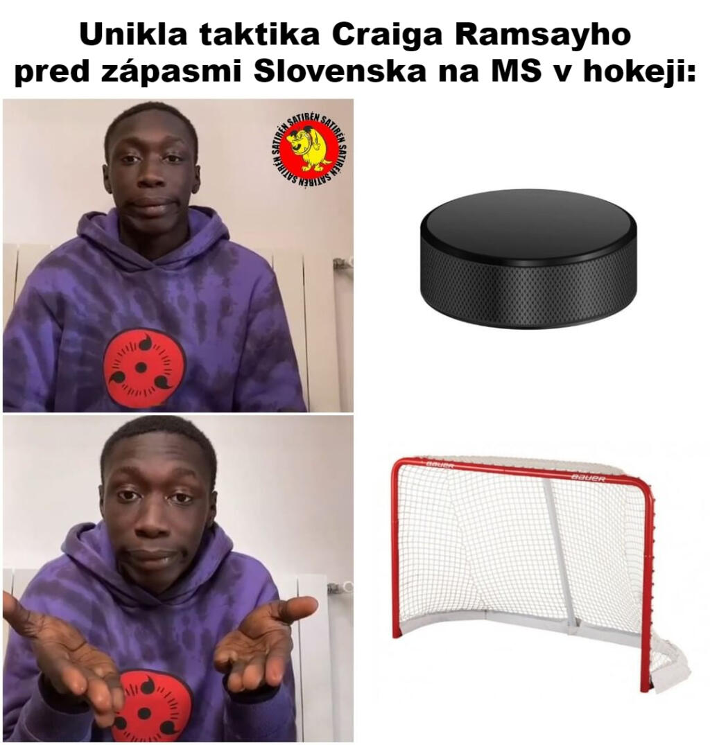 Majstrovstvá sveta v hokeji neprinášajú len krásne góly a súboje o víťazstvá, ale aj množstvo vtipov. Satirické stránky sa poriadne činia.