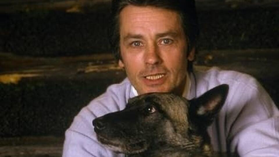Alain Delon bol milovníkom psov: Niet čistejšej lásky, ako je láska psa, tvrdil.
