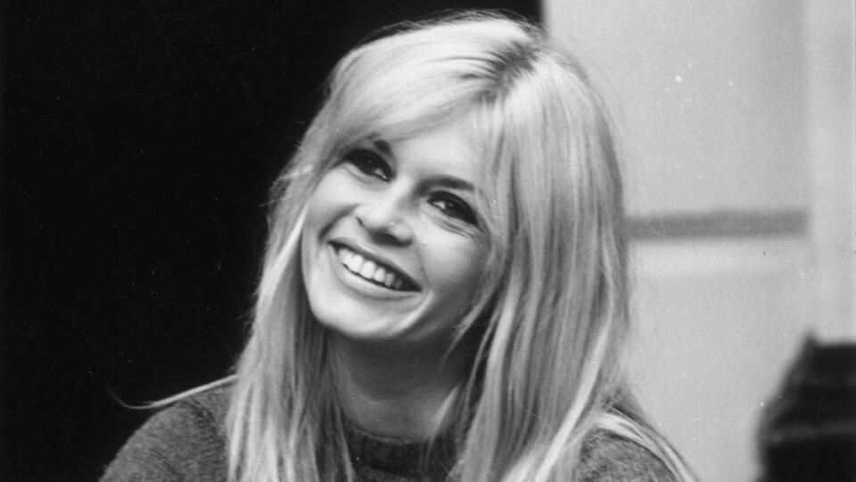 Krásna Brigitte Bardot na archívnej snímke