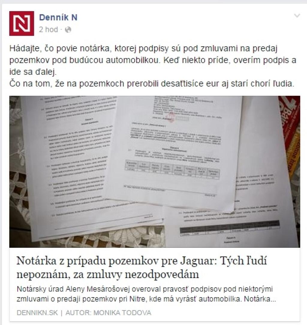 Blamáž Denníka N