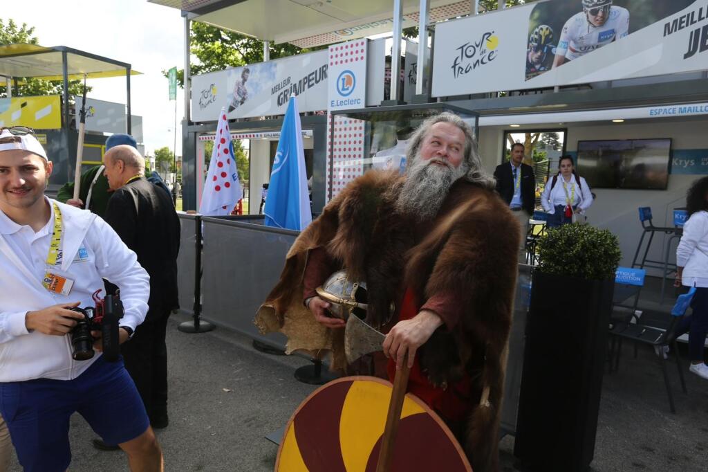 V Roskilde to pred 2. etapou Tour de France poriadne žilo.