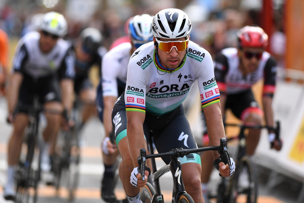 Sagan počas víťaznej etapy