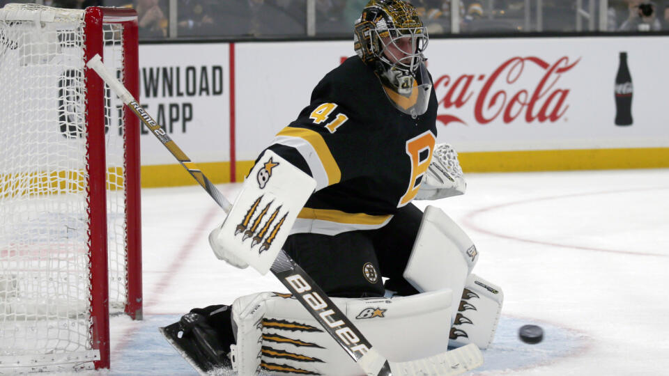 Jaroslav Halák vychytal víťazstvo Bostonu proti Rangers.