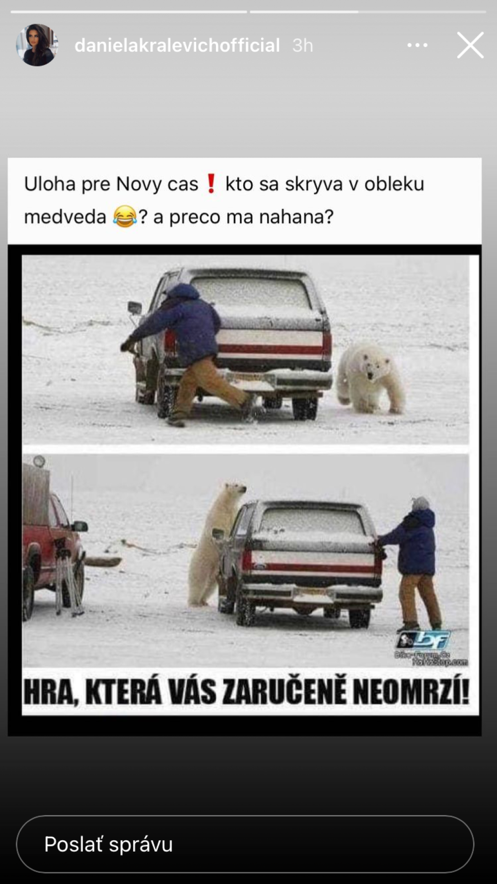 Statusy Kralevich sú poriadne čudné.