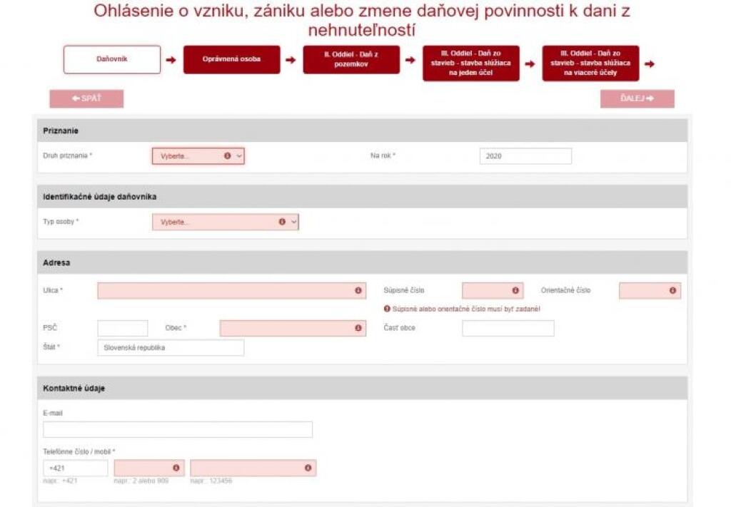 Ešte ostáva pár dní, potom prídu pokuty. Daň z bytu môžete vybaviť aj z domova