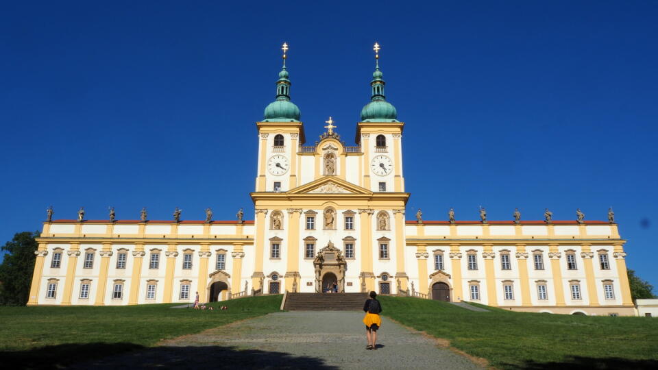 Svätý kopček nad mestom Olomouc.