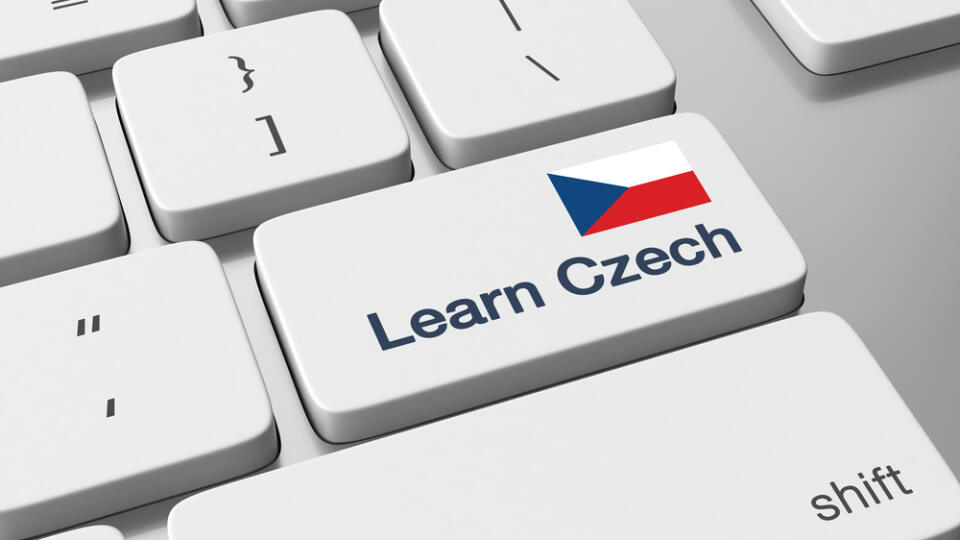 Learn,Czech,Online.,3d,Illustration
