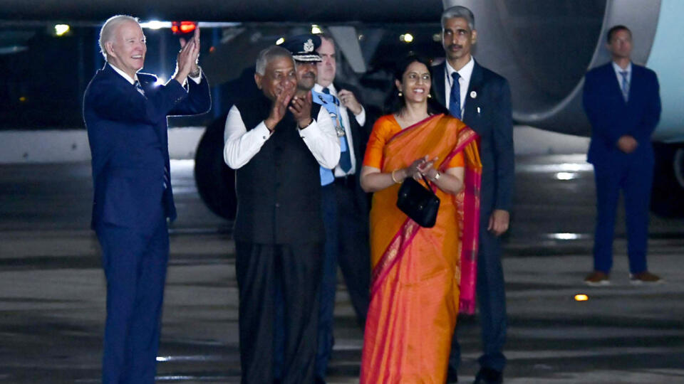 President of the United States Joe Biden in New Delhi