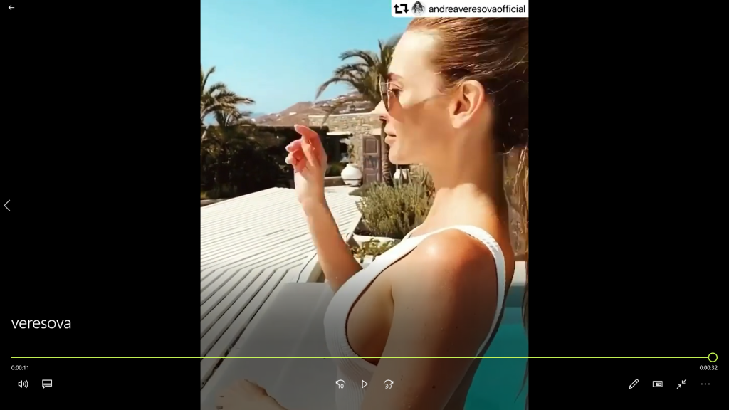 Andrea Verešová si takto užívala posledné dni na dovolenke...