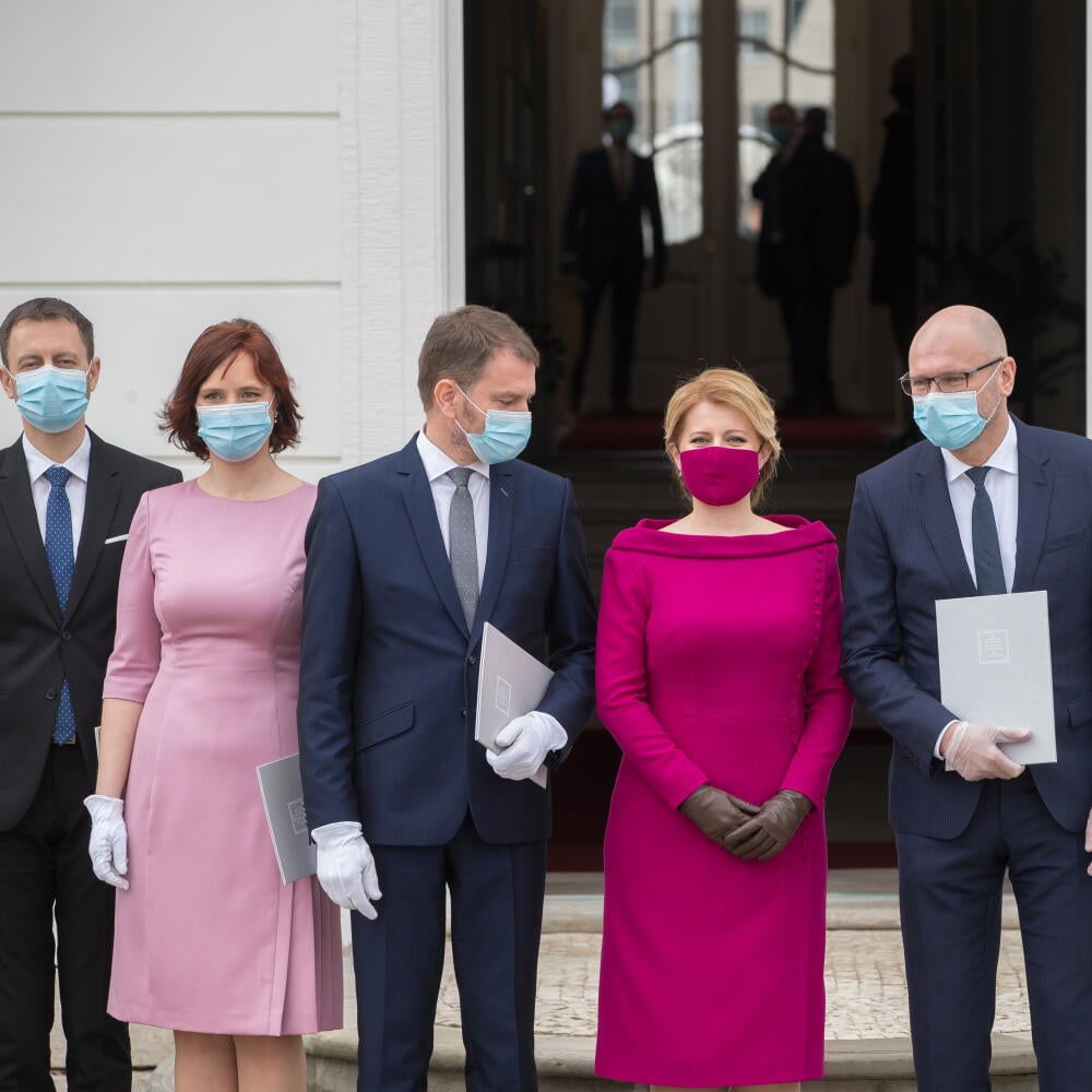 Prezidentka Slovenskej republiky Zuzana Čaputová vymenovala nových členov vlády pod vedením premiéra Igora Matoviča.