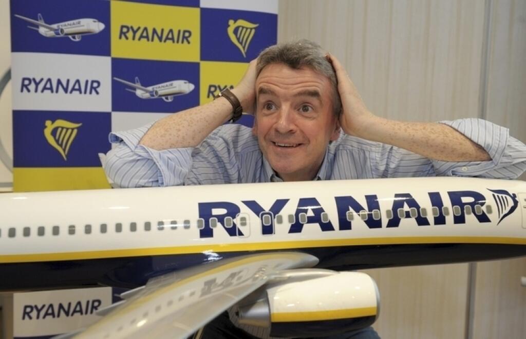 Šéf spoločnosti Ryanair Michael o´Leary.