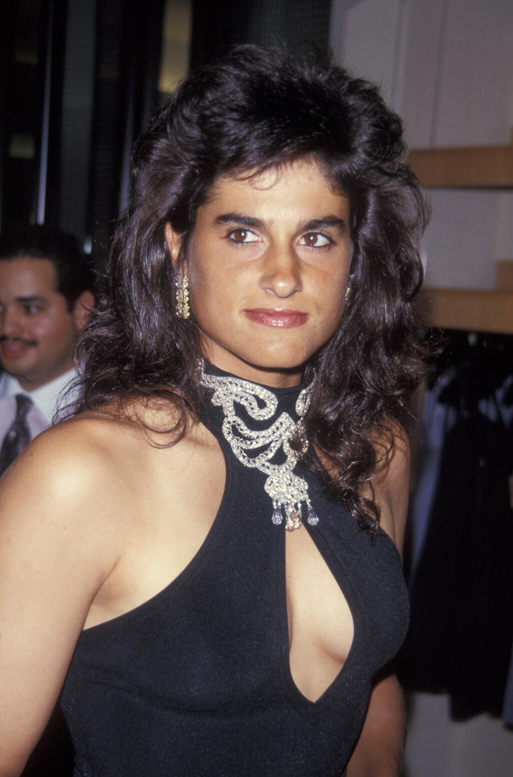 V roku 1994 Sabatiniová sa ukázala na WTA party v New Yorku s výstrihom. Mala vtedy 24 rokov a pred koncom kariéry.