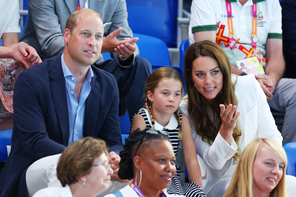 Princ William s manželkou Kate zobrali dcérku Charlotte na Hry Commonwealthu