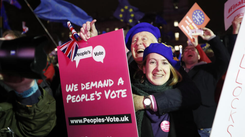 Druhé referendum o brexite je jedným z možných scenárov vývoja udalostí.