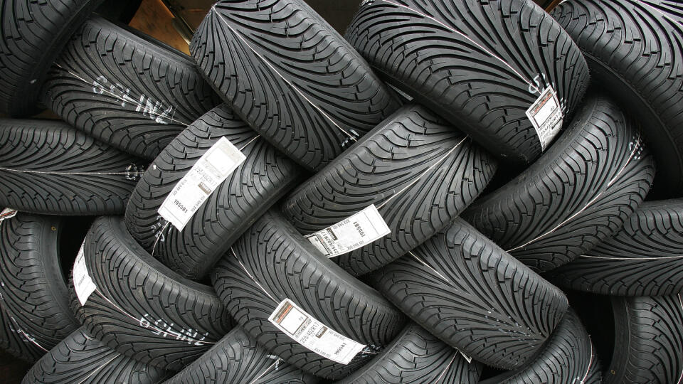 ELK GROVE VILLAGE, IL - SEPTEMBER 23: Goodyear's EVO-Z tires are seen piled in a truck outside a Goodyear auto service center September 23, 2005 in Elk Grove Village, Illinois. Akron, Ohio-based Goodyear Tire and Rubber Company said on Friday it will be shutting down manufacturing plants in a restructuring effort. (Photo by Tim Boyle/Getty Images)