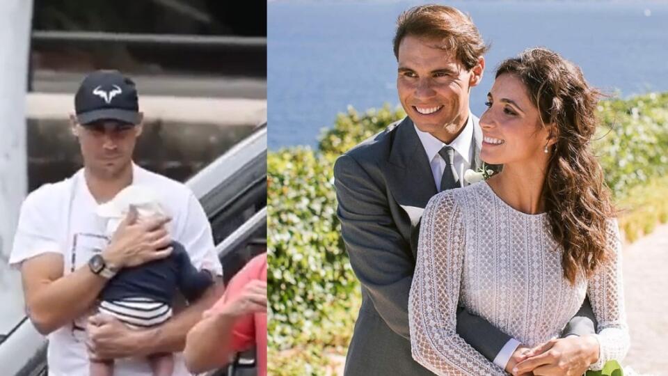 Rafael Nadal konečne ukázal tváričku niekoľkomesačného synčeka Rafa juniora.