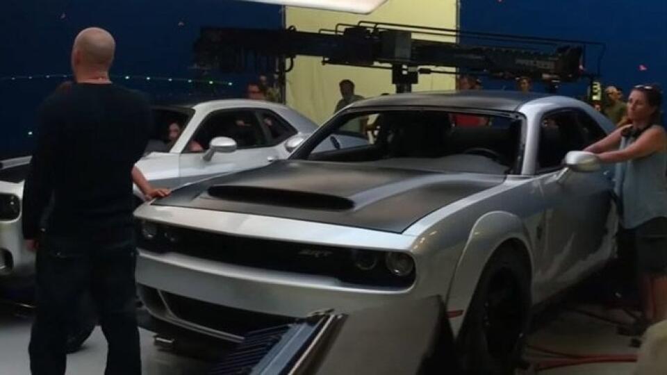 Vin Diesel a Dodge Challenger SRT Demon