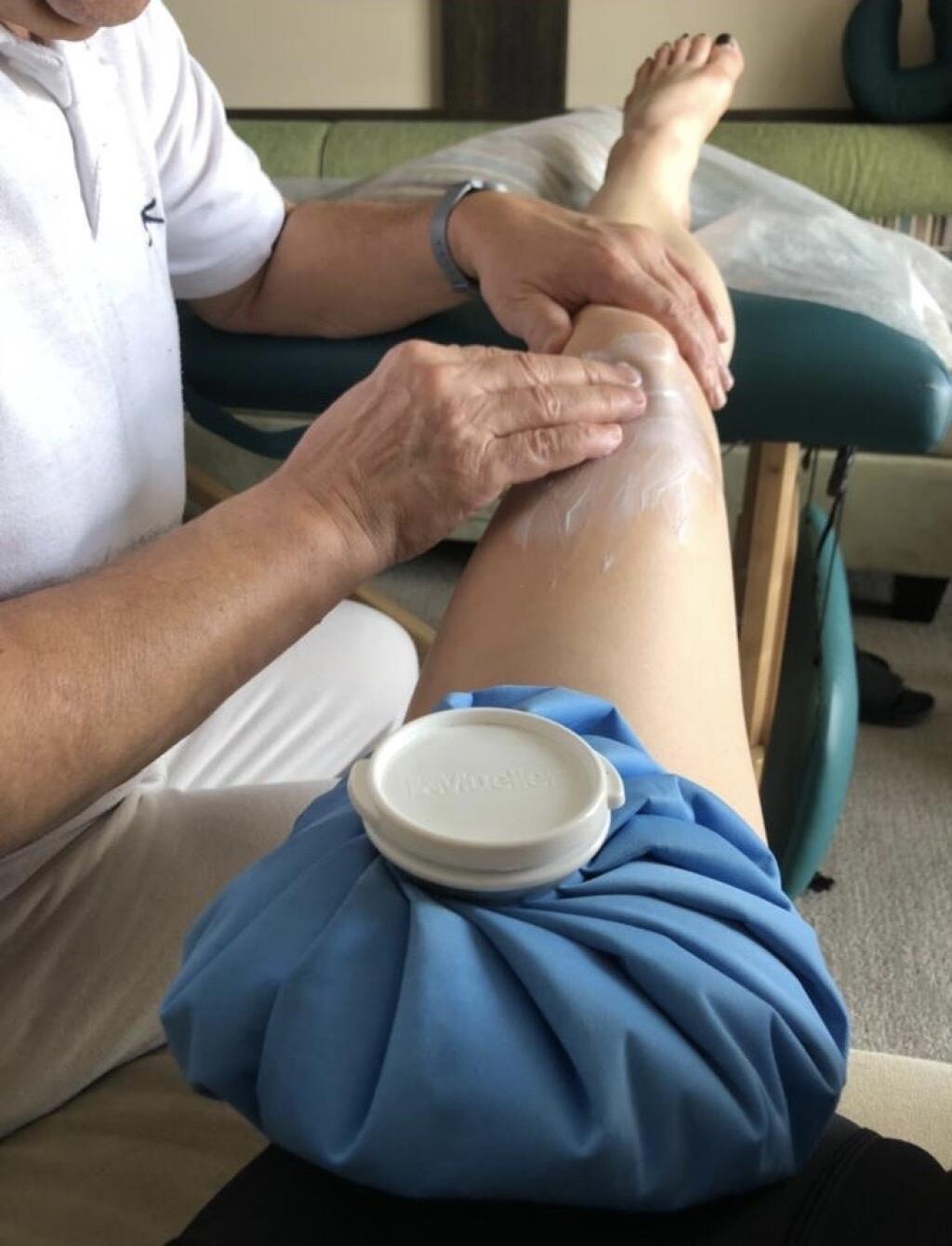 Regenerácia a pobyt u fyzioterapeuta nasleduje vždy po tréningu.