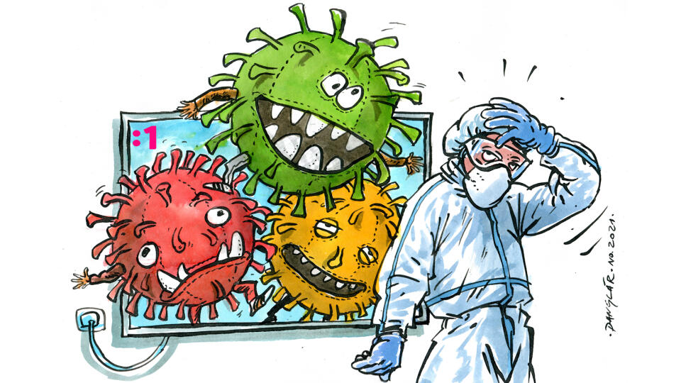 Ilustracia, Covid, zdravotnictvo, pandemia