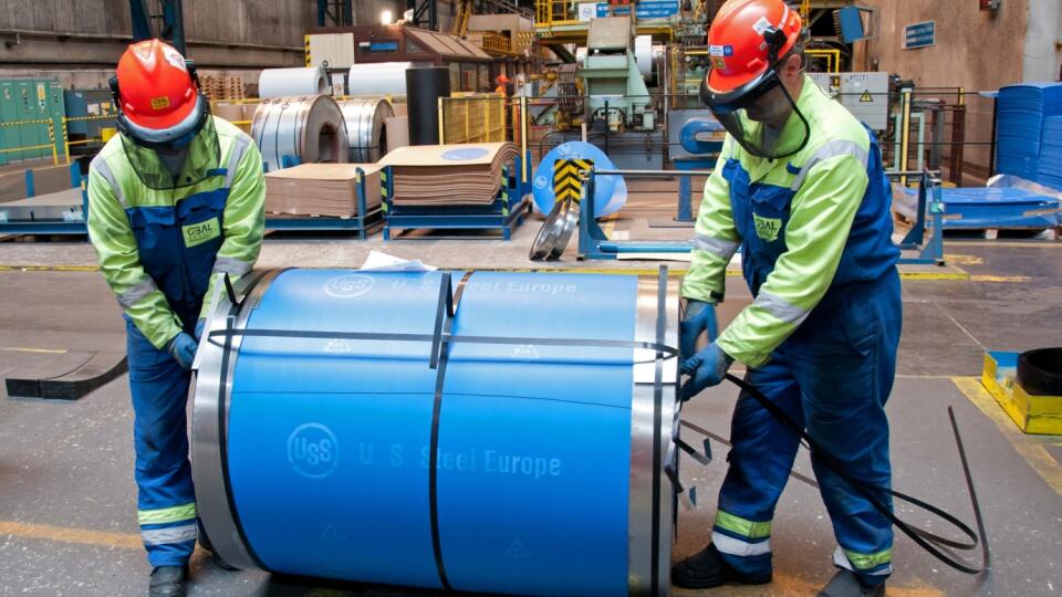 Jedna z prevádzok v U. S. Steel Košice.