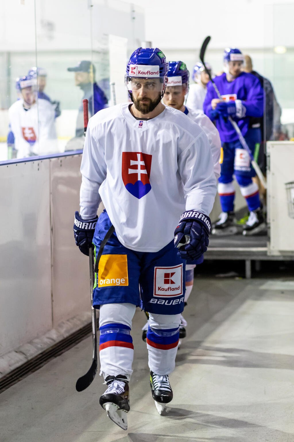 Posledný tréning slovenskej hokejovej reprezentácie pred MS 2022. Na snímke je Tomáš Tatar.