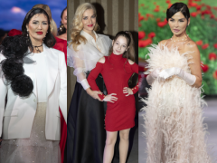 FOTO Veľká módna šou: Plačková s Vittekovou na móle, Šimkovičová s dcérou a AHA na Verešovú