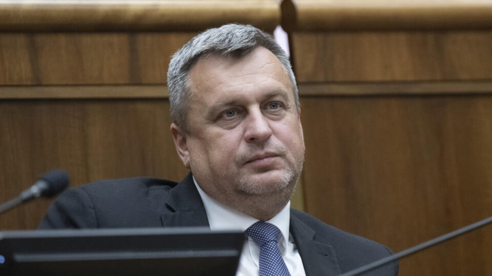 Na snímke podpredseda parlamentu SR Andrej Danko (PS) počas rokovania 12. schôdze NR SR 24. apríla 2024 v Bratislave. FOTO TASR - Martin Baumann