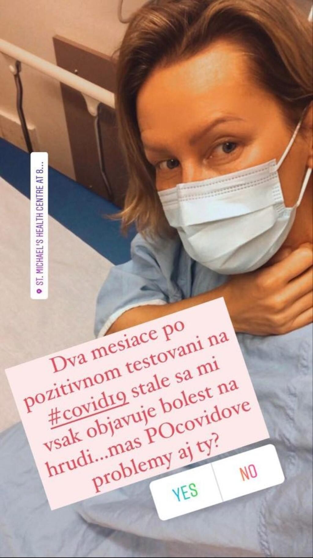 Erika Barkolová skončila v nemocnici.