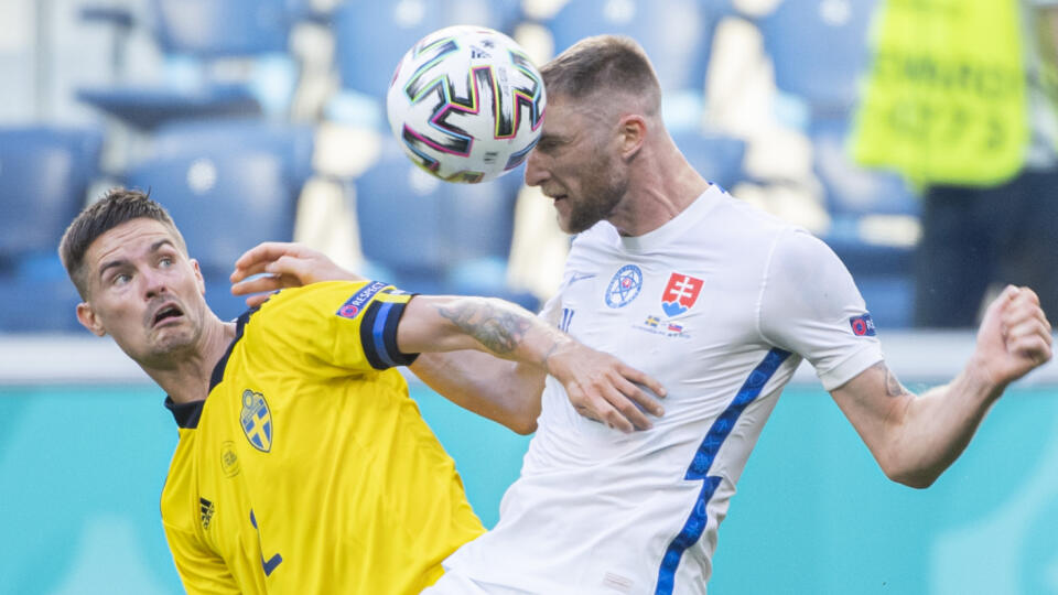 Slováci prehrali so Švédskom najtesnejším rozdielom 0:1.