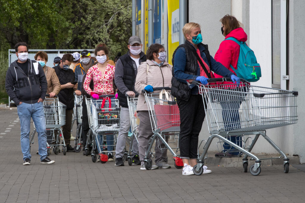 Nakupovanie potravín počas pandémie