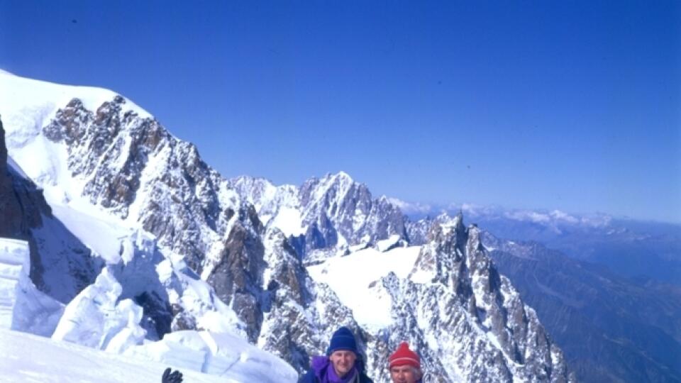 Expedícia na mont blanC: Hory boli pre Františka Keleho (vpravo) všetkým.