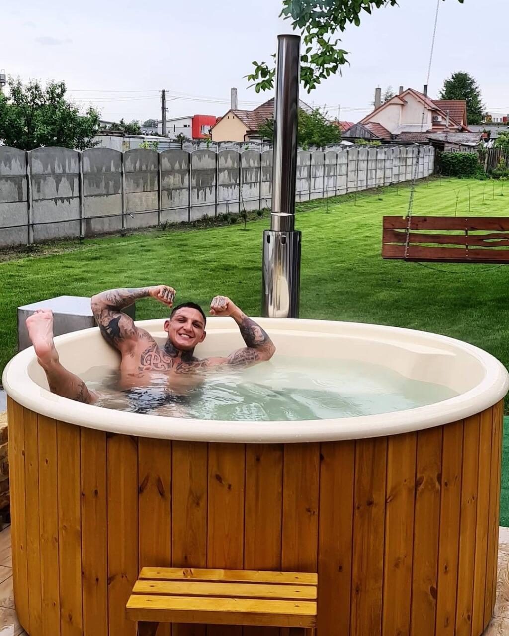 Slovenský bojovník Gábor Boráros a jeho pohodička.