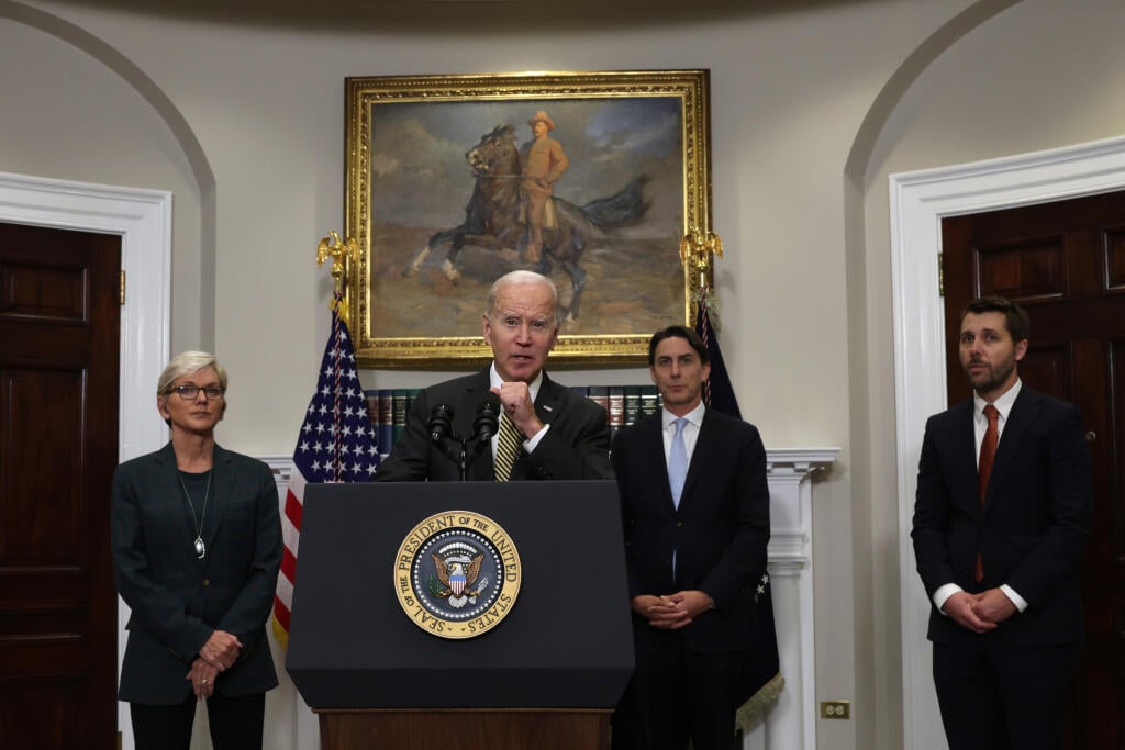 President Biden Makes Announcement On Energy Policy