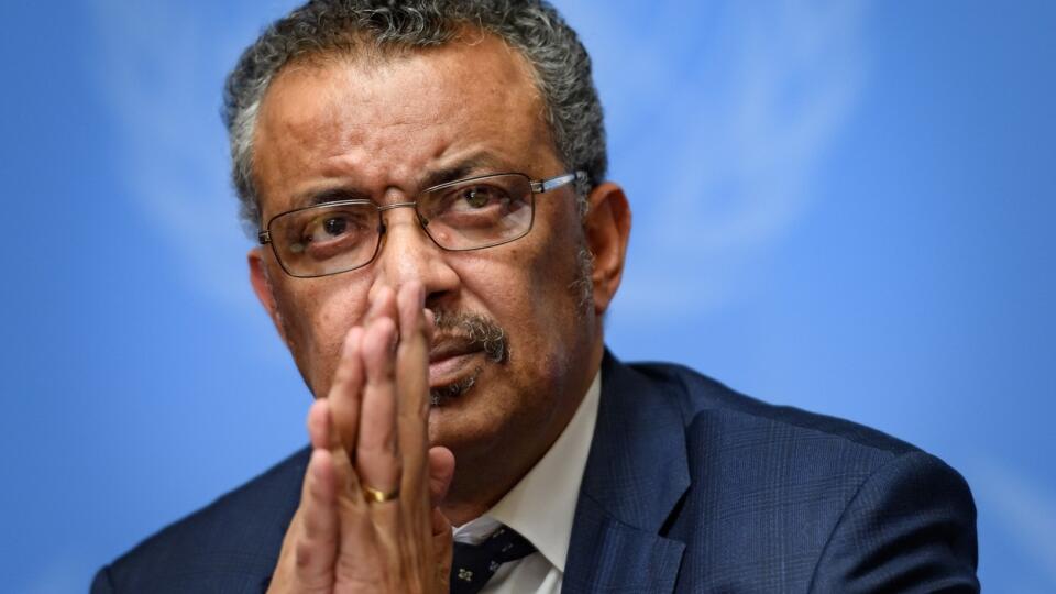 Šéf WHO Tedros Adhanom Ghebreyesus