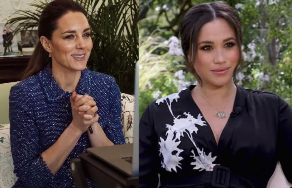 Kate Middleton a Meghan Markle.