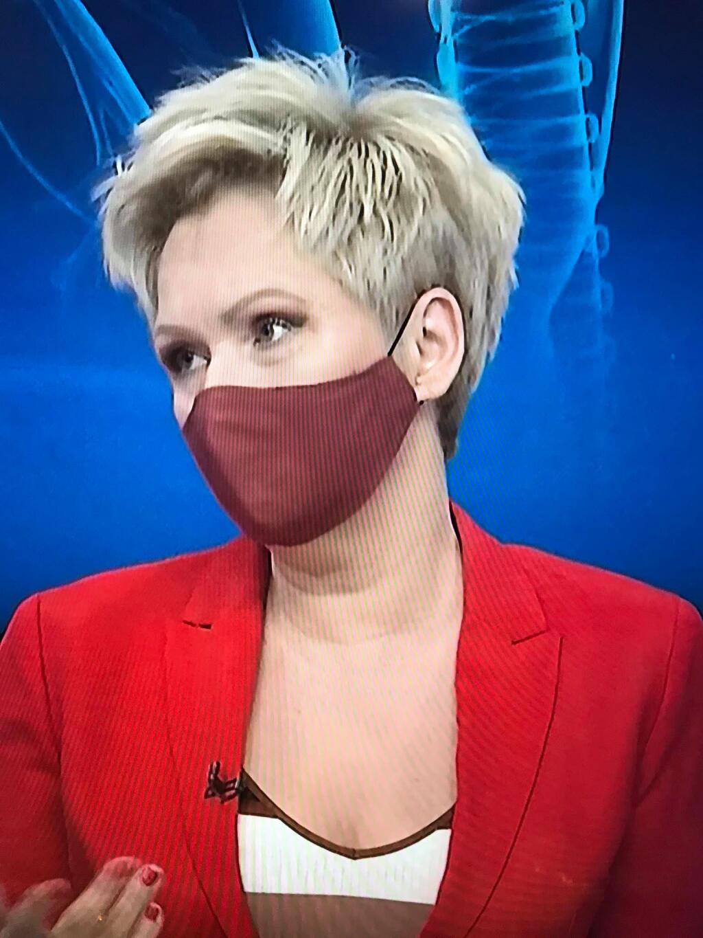 Kmotríková sa ukázala so strapatým účesom.