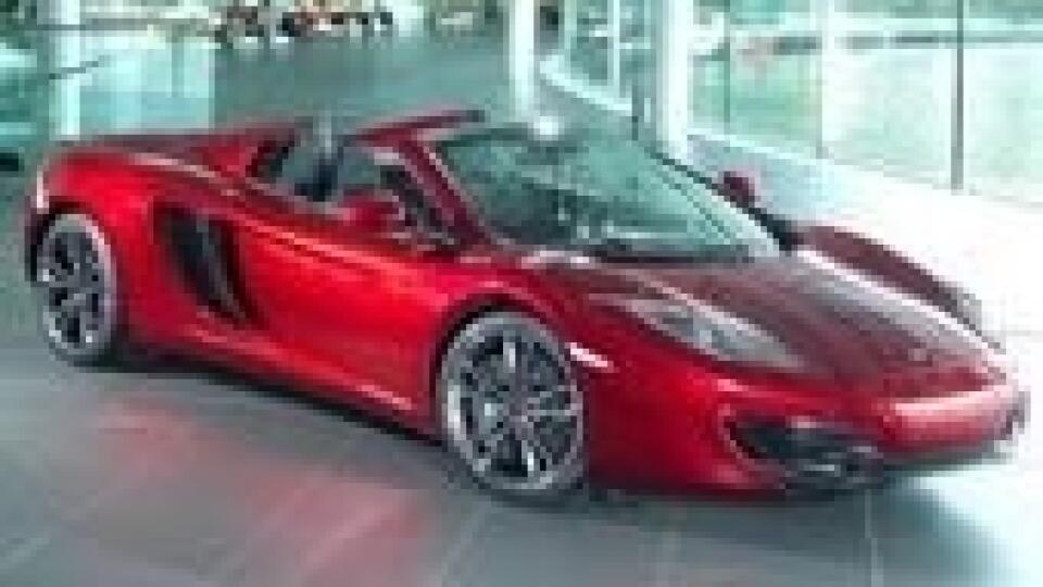 McLaren MP4-12C pre vianočný katalóg obchodu