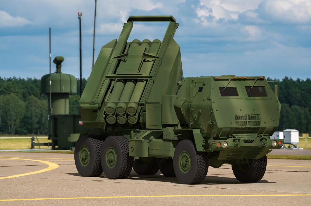 Raketomety Himars.