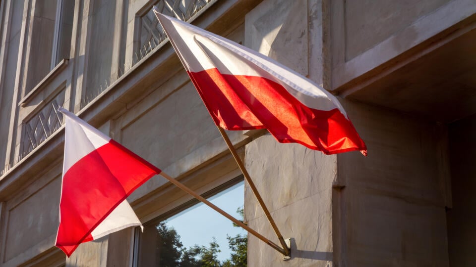 Poľská vlajka,Polish flag,Poľsko,Poland,vlajka,vlajky,flag,flags
