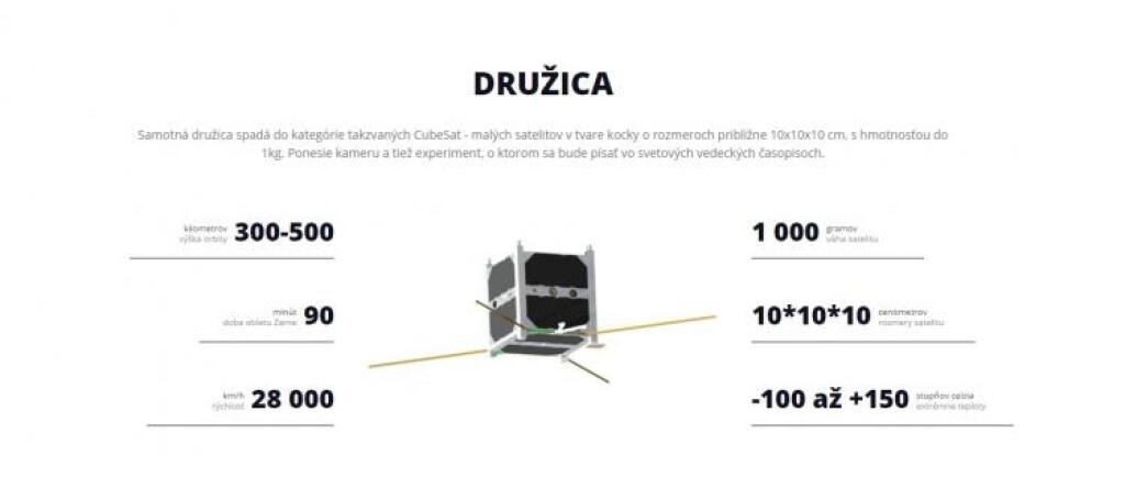 Vedci predstavili prvú družicu Made in Slovakia. Vystrelia ju v máji