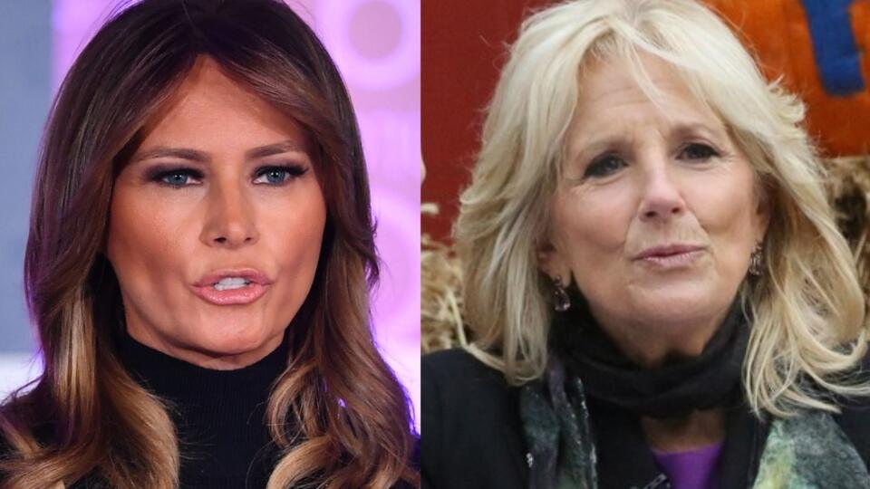 Melania Trump a Jill Biden