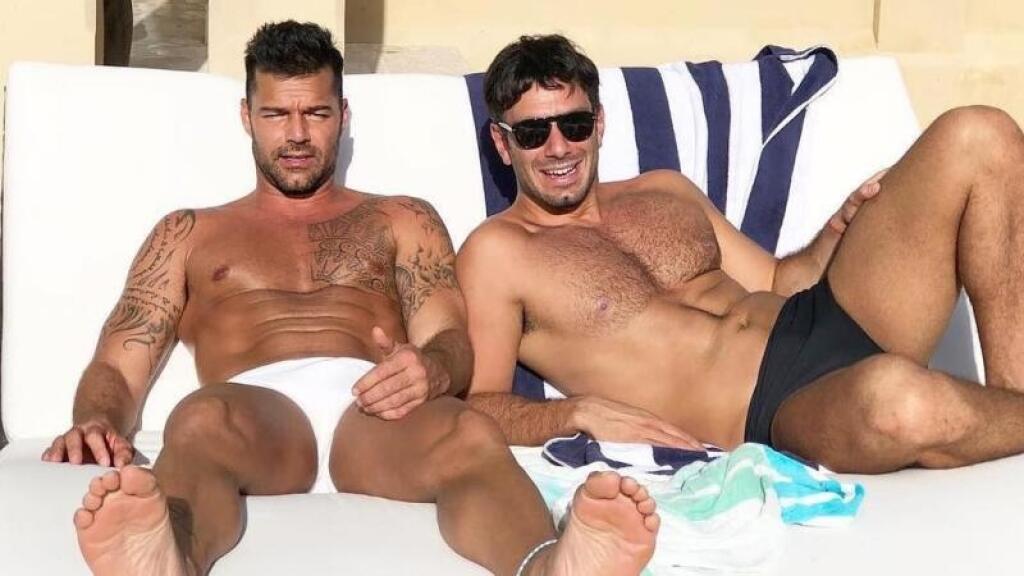 Ricky Martin so svojím manželom.