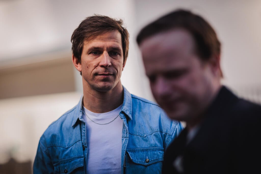 Igor Orozoviè a Kryštof Hádek v seriáli Monyová.