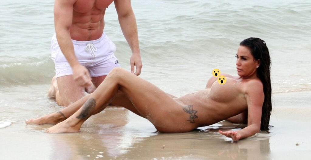 Katie sa veľmi rada predvádza bez podprsenky a často dá dole aj nohavičky, a tak je vďačným objektom paparazzi fotografov.