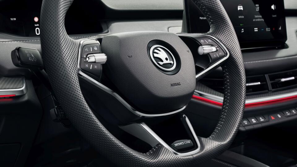 Škoda Enyaq iV Sportline.